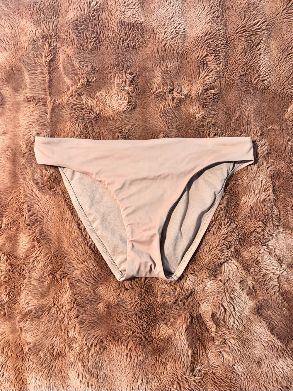 Shade & Shore Low-Rise Bikini Bottom in Brown